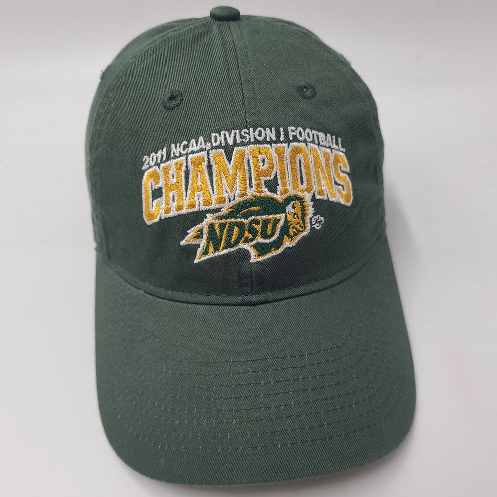 North Dakota State Bison Hat Strapback Legacy NCAA 2011 Football Champions NDSU